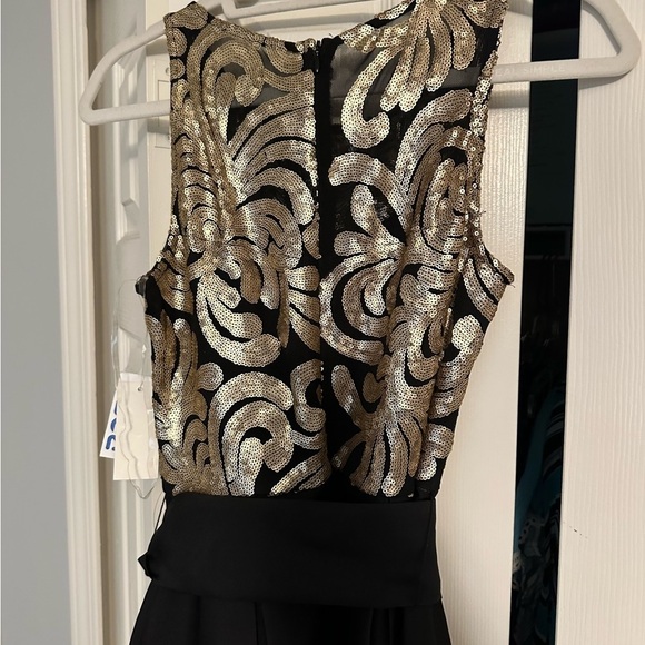 Candalite Dress Black & Gold - Picture 6 of 16